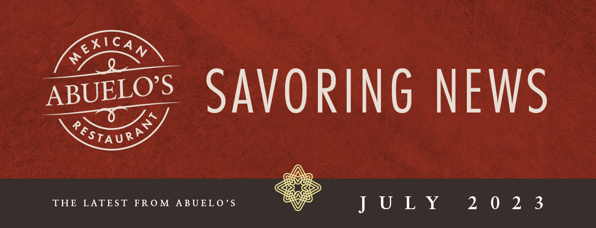 Header for Abuelo's Newsletter - July 2023