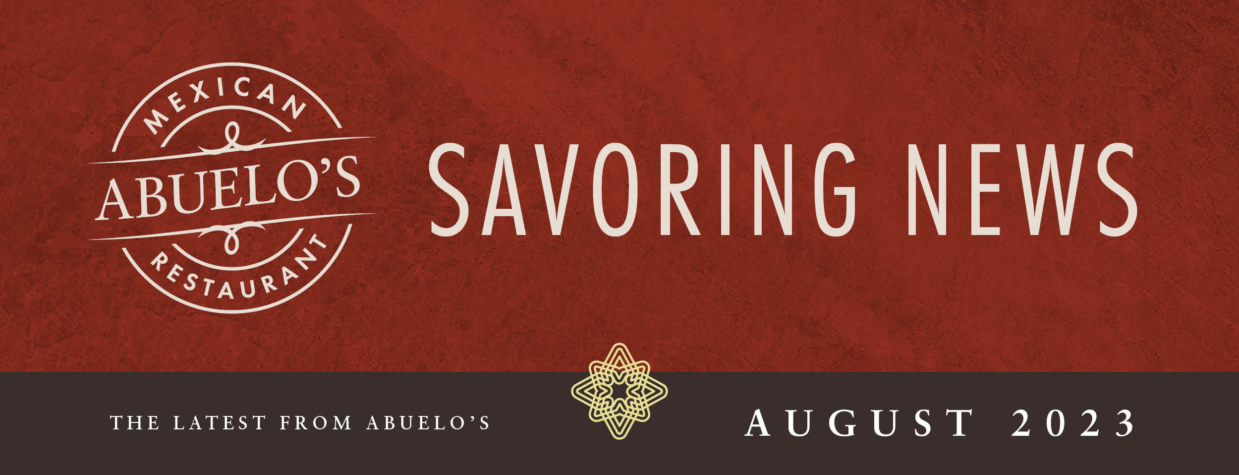 Header for Abuelo's Newsletter - August 2023