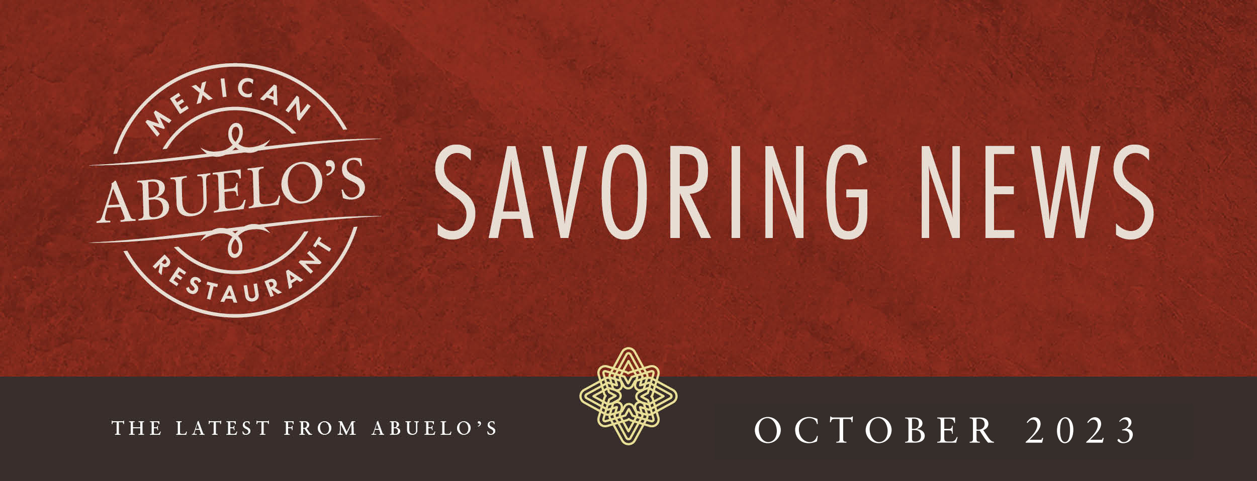 Header for Abuelo's Newsletter - October 2023