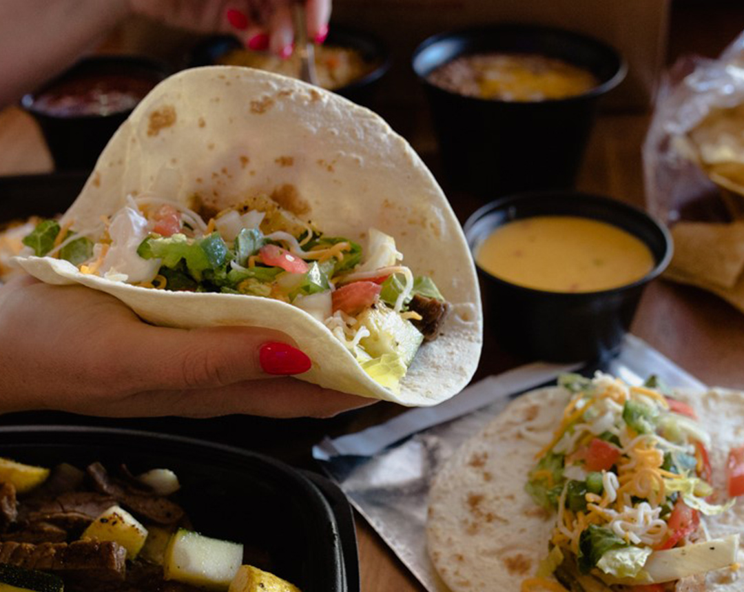 Soft taco at Abuelo's